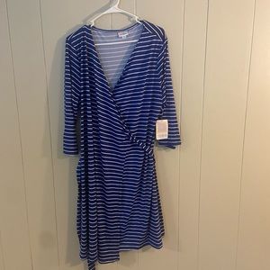 Lularoe Michelle Wrap Dress 2x